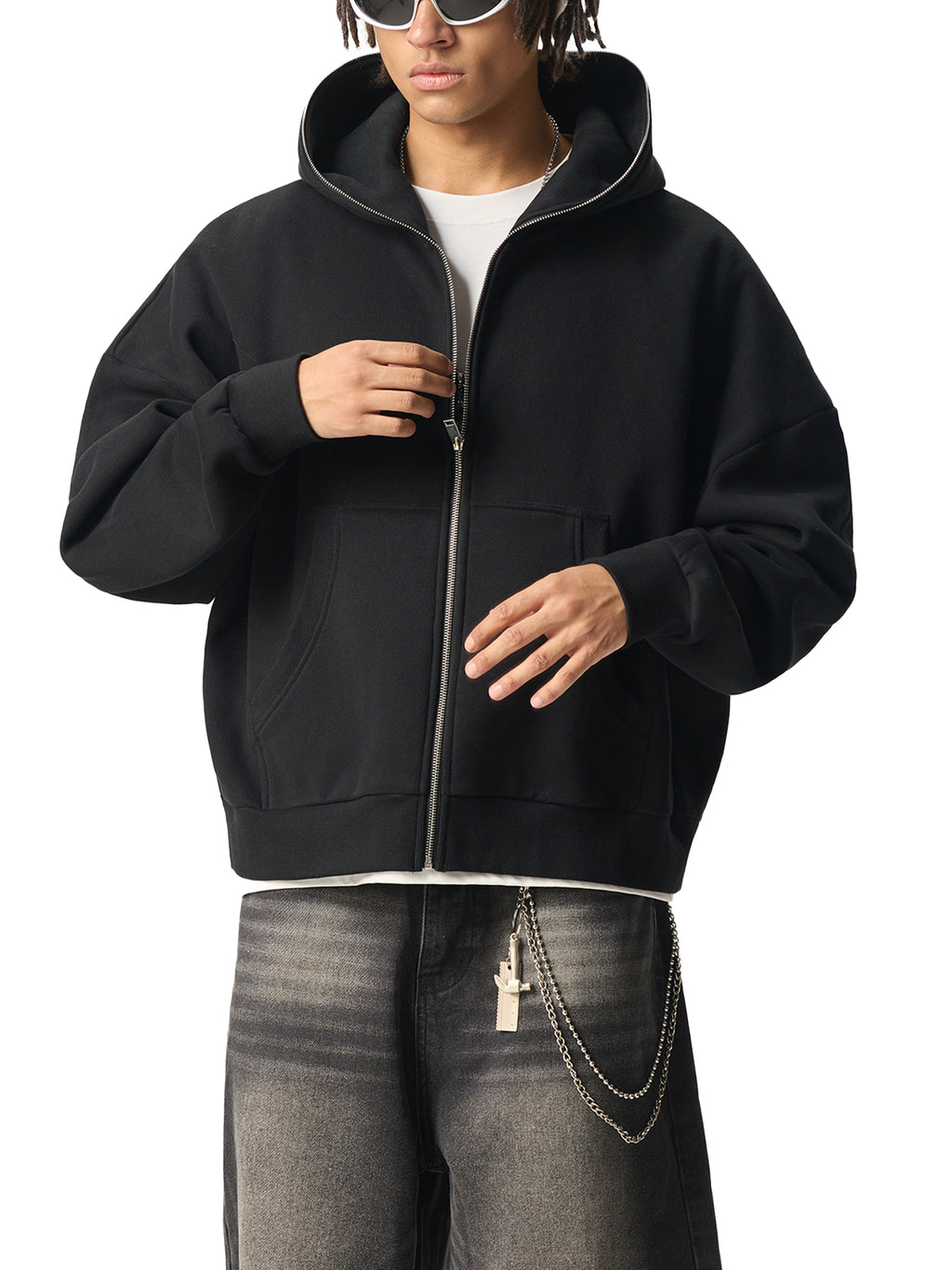 full zip,streetwear,hoodie