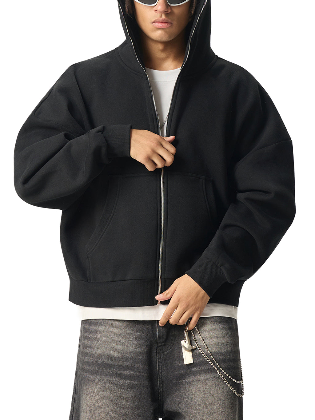 full zip,streetwear,hoodie